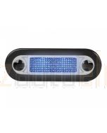 Hella Wide Rim LED Courtesy Lamp - Blue (95951065)