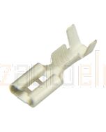 Quikcrimp Uninsulated Quick Connector Terminals 6.3 x 0.8mm Pack of 100