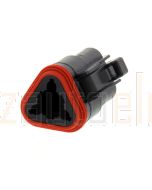 Deutsch DT06-3S-P012 DT Series 3 Socket Plug