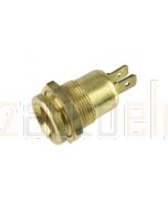 Ionnic DIN Plug Brass Socket - No cap /  12-24V