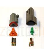 Deutsch DT3-4 3 Way Connector Kit with Gold Contacts