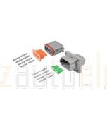 Deutsch DT8-1-L012 8 way Flange Mount Connector Kit