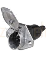 Hella 4935 7 Pole SAE Metal Trailer Socket