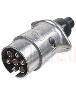 Hella 7 Pole Trailer Plug - Metal (4911)