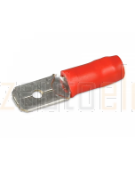 Hella 8213 Male Blade Terminals - Red (Pack of 15)