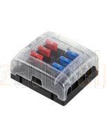 Hella 8725 Blade Fuse Box - 6 Fuses (8725)