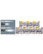 Hella HB4-PW100DP2 HB4 P22d 12V 55W Platinum White Plus 100% Globe Kit