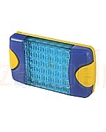 Hella Mining HM95903760 DuraLed M-Series High Intensity Warning Beacon - Narrow Beam Bare Wire, Blue