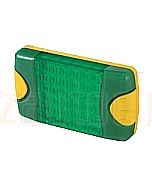 Hella Mining HM95903780 DuraLed M-Series High Intensity Warning Beacon - Narrow Beam Bare Wire, Green