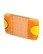 Hella Mining HM95903710D DuraLed M-Series High Intensity Warning Beacon - Narrow Beam DT Plug, Amber