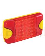 Hella Mining HM95903700D DuraLed M-Series High Intensity Warning Beacon - Narrow Beam DT Plug, Red