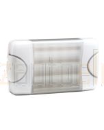 Hella DuraLed Plus Universal High Efficacy 20 LED Spread Beam Lamp - White Housing (98060801)