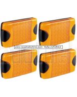 Hella 2151BULK Pack of 4 DuraLed Amber Rear Direction Indicator