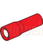 Hella Female Bullet Connectors - Red (Pack of 100) (8522)