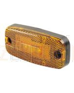 Hella LED Side Marker - Amber, 12V DC (2047)