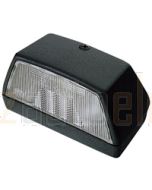 Hella Licence Plate Lamp - Black, 12V (2553) 