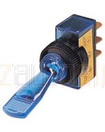 Hella Off-On Toggle Switch - Blue Illuminated, 12V (4436) 