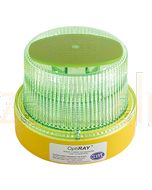 Hella Mining HM360GDIR OptiRAY LED Warning Beacon - Direct Mount, Green