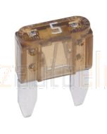 Hella MIning 9.HM4974 Mini Blade Fuse - 5A, Tan (Pack of 30)