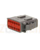 DTM06-12SA/B CONNECTOR (CARTON QTY 600)