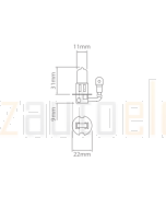 Ionnic 64156 Globe Halogen H3 24V 70W PK22s