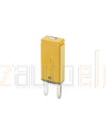 Ionnic CB233-20/10 233 Series Mini Circuit Breaker ATM Blade - 20A, Pk of 10 (Yellow)