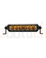 LightForce LFLB6SA 6 Inch Single Row Amber Light Bar