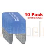 Ionnic MF15/10 ATM Mini Blade Fuse 15A - Blue (Pk of 10)