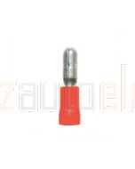 Quikcrimp Bullet Male Pre-Insulated Terminal Red 0.5 - 1.5mm² - Pack of 100