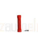 Quikcrimp QKC11 Red Vinyl Butt Splices