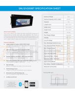 Invicta 12V 200AH Lithium Battery with Bluetooth Monitoring