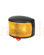 Hella LED Supplementary Side Marker Lamp Amber 12/4V CAB Marker Black Pkt 8