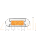 Hella 98085525 DuraLED Flush Mount Courtesy Lamp - Low Profile (Amber Light)