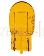 Hella WGY1221 Glass Wedge Base Globe - Amber