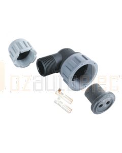 Quikcrimp Complete 90° Solenoid/Switch Connector -M24