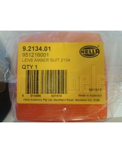 Hella 9.2134.01 Replacement Amber Lens to suit Hella 2134 Indicator