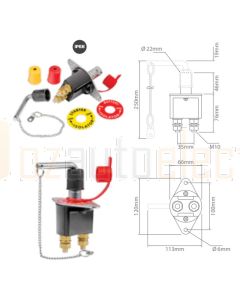 Ionnic L Handle - Single Pole Removable 2500/250A