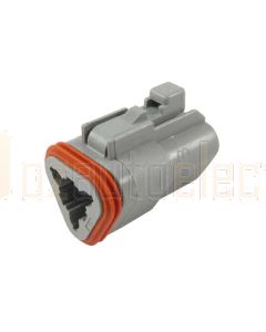 Deutsch DT06-3S-C015 DT Series 3 Socket Plug