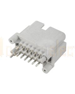 Deutsch DTF15-12PA DT Series 12 90Â° Molded Pins, Flangeless Receptacle