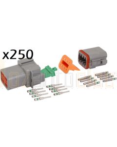 Deutsch DT Series 8 Pin Connector Kit (Box of 250)