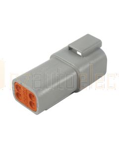 Deutsch DT04-4P DT Series 4 Pin Receptacle