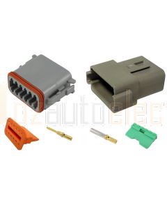 Deutsch DT12-4 12 Way Connector Kit with Gold Contacts