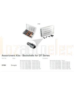 Deutsch DT Series Straight Back Shell Assortment Kit