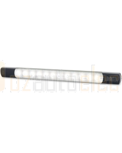 Hella 2652-SW LED Interior/Exterior Strip Lamp with Switch Surface Mount - 12V (White Light)