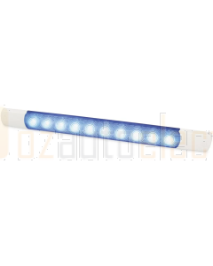 Hella 2JA980881402 LED Courtesy Surface Mount Strip Lamp 12V (Blue Light)