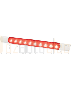 Hella 2JA980881602 LED Courtesy Surface Mount Strip Lamp 12V (Red Light)