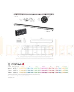 IONNIC IL-288A-11AA LIGHTBAR LED AMB/GRN 1200MM 12-24V