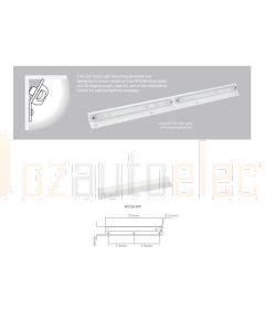 INT250-KIT LAMP INT. LED KIT W/ BRACKET 250mm