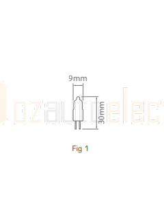 Ionnic 059-024/10W Globe Halogen 24V 10W G4