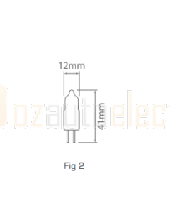 Ionnic 060-012/100W Globe Halogen 12V 100W G6.35